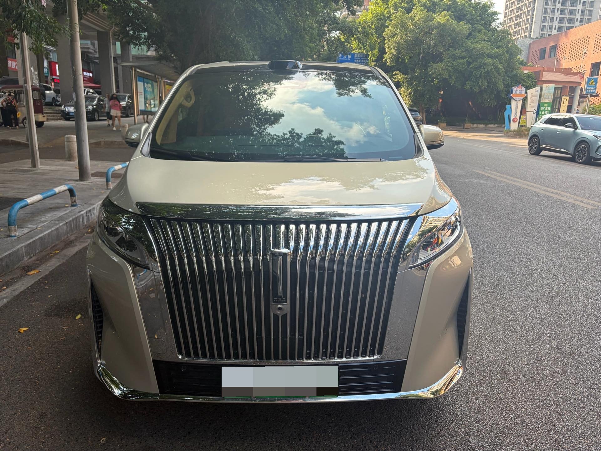 Foto del WEY 2025 Gaoshan 8 Hi4 1.5T Four-Wheel Drive Version 3
