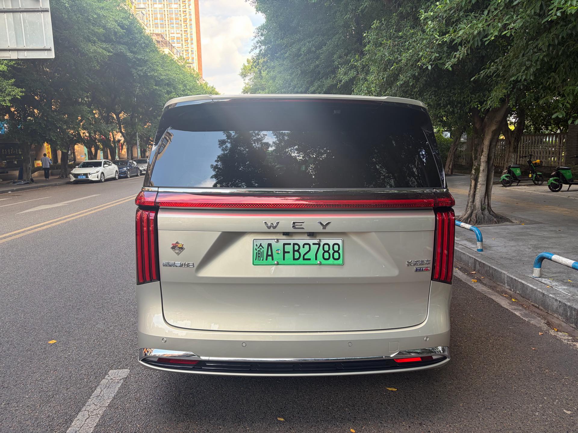 Foto del WEY 2025 Gaoshan 8 Hi4 1.5T Four-Wheel Drive Version 5